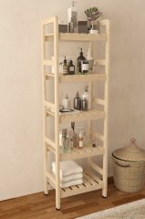 Banyo Organizeri, 5 raflı organizer, çok amaçlı raf, havluluk