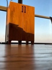 Ahşap Erzak dolabı - Alkol Dolabı - Çok Amaçlı Dolap - Şarap Dolabı -  Bar Dolabı