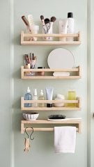 Ahşap Banyo Rafı - Banyo Organizer & Düzenleyici
