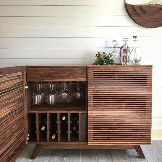 Izgaralı Ev barı Bar Dolabı Alkol Dolabı
