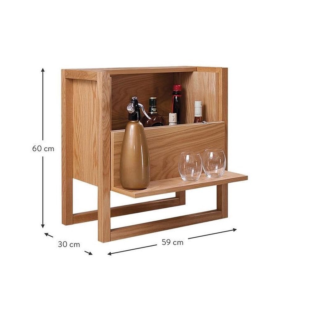 Şarap Dolabı Kapaklı Şarap Dolabı Mini Bar