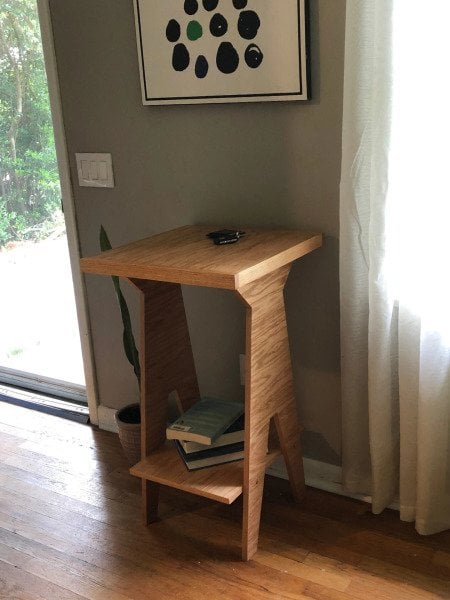 Plywood Tekli Sehpa Dresuar