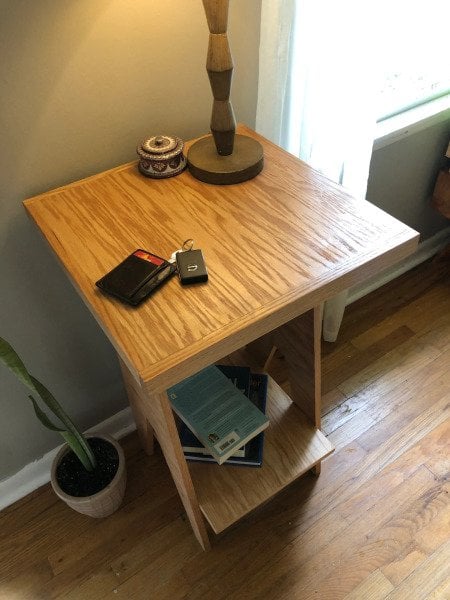Plywood Tekli Sehpa Dresuar