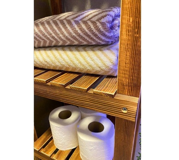 4 Raflı Banyo Düzenleyici Çok Amaçlı Raf