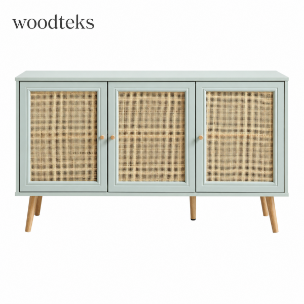 Hasır Nefesi Konsol Mint Yeşili 120x39x70 cm | Woodteks