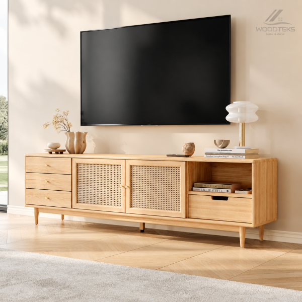 Woodteks Terra Rattan TV Konsolu