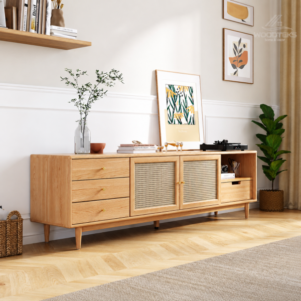 Woodteks Terra Rattan TV Konsolu