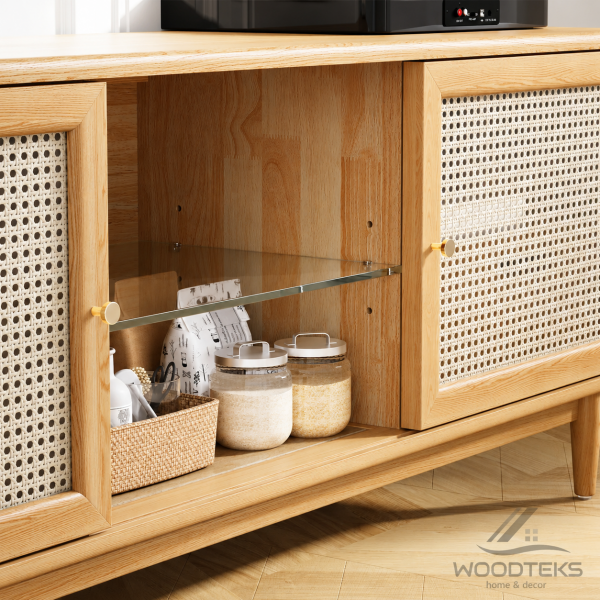 Woodteks Terra Rattan TV Konsolu